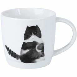 New 🥰 Maxwell and Williams Marc Martin Feline Friends Mug 400ml - Grumpy Cat 💯