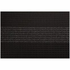 Hot Sale 🔔 Maxwell and Williams Table Accents Woven Lurex Placemat 45x30cm Black 🎁