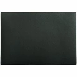 New ✔️ Maxwell and Williams Table Accents Leather Look Cowhide Placemat 43x30cm Charcoal 🔔