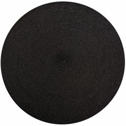 Best Sale ⭐ Maxwell and Williams Table Accents Round Placemat 38cm Black ⌛