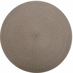 Budget 🎉 Maxwell and Williams Table Accents Round Placemat 38cm Taupe 😀