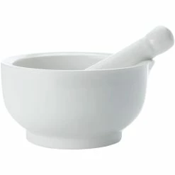 New 💯 Maxwell and Williams White Basics Mortar And Pestle - 7cm ❤️