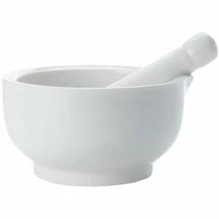 Best deal 👍 Maxwell and Williams White Basics Mortar And Pestle 9cm 👍