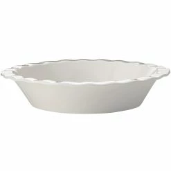 Buy 🎁 Maxwell and Williams Epicurious Fluted Pie Dish 25cm x 5cm - White 😉