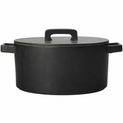 Budget 🥰 Maxwell and Williams Epicurious Round Casserole 1.3L - Black 🎁