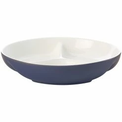 Promo ๐ฅฐ Maxwell and Williams Mezze Divided Platter 32cm Denim Gift Boxed - 32cm / Denim โ๏ธ