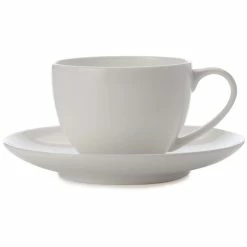 New 🎉 Maxwell and Williams Cashmere Round Demi Cup 100ml And Saucer ⭐
