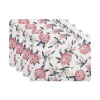 Cheap 🌟 Maxwell and Williams Peony Cork Back Placemat 34x26.5cm Set of 4 Gift Boxed ⭐