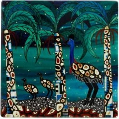 New ✨ Maxwell and Williams Melanie Hava Ceramic Square Coaster 10cm - Cassowaries Home 👏
