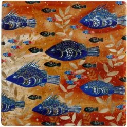 Best deal 🔔 Maxwell and Williams Melanie Hava Ceramic Square Coaster 10cm - River Life 🎁