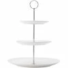 Wholesale 🥰 Maxwell and Williams White Basics Diamonds 3-Tier Cake Stand ✔️