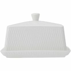 Best reviews of 🧨 Maxwell and Williams White Basics Diamonds Butter Dish 🎉
