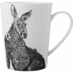 Buy ❤️ Maxwell and Williams Marini Ferlazzo Mug 450ml Tall - Red Kangaroo 🌟
