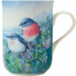 Promo 🎉 Maxwell and Williams Birds Of Australia Anniversary Mug - Rose Robin ❤️