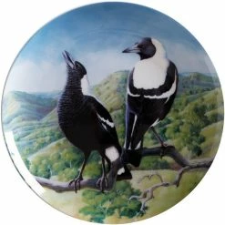 Discount 😀 Maxwell and Williams Birds of Australia Anniversary Plate 20cm - Magpie ✔️