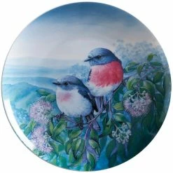Promo 🥰 Maxwell and Williams Birds of Australia Anniversary Plate 20cm - Rose Robin 😀