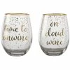Best Sale 🤩 Maxwell and Williams Celebrations Stemless Glass 500ml Set of 2 Unwine Cloud Gift Boxed 🌟