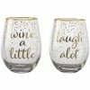 Best reviews of 🌟 Maxwell and Williams Celebrations Stemless Glass 500ml Set of 2 Wine Laugh Gift Boxed 🧨