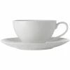 Best Sale 🤩 Maxwell and Williams White Basics Coupe Breakfast Cup And Saucer 400Ml 🔔