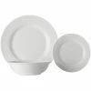 Promo 🧨 Maxwell and Williams White Basics European Rim Dinner Set 12 Piece Set 🎉