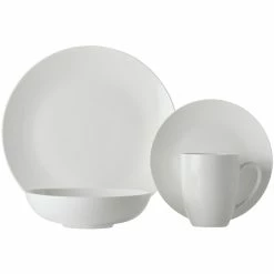 Coupon 👏 Maxwell and Williams White Basics Fitzrovia Coupe Dinner Set 16pce Set 🔥