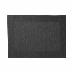 Deals 🌟 Maxwell and Williams Placemat Wide Border 45cm x 30cm - Charcoal 🎁