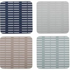 Cheap 🔔 Maxwell and Williams Halsie Cork Back Coaster 10.5cm Set of 4 Gift Boxed ✨