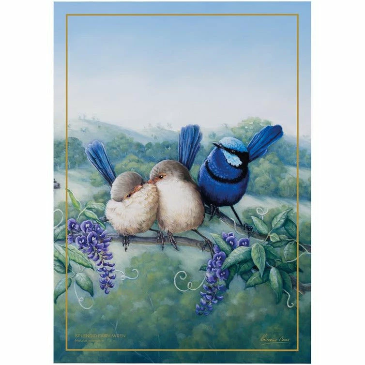Best Sale ✔️ Maxwell and Williams Birds Of Australia Anniversary Tea Towel - Splendid Fairy Wren ⌛ 1 Best Sale ✔️ Maxwell and Williams Birds Of Australia Anniversary Tea Towel - Splendid Fairy Wren ⌛
