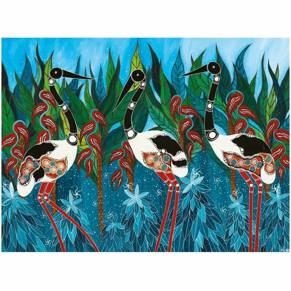 Cheapest 💯 Maxwell and Williams Melanie Hava Jugaig-Bana-Wabu Tea Towel 50X70cm Jabirus Blue ✔️ 1 Cheapest 💯 Maxwell and Williams Melanie Hava Jugaig-Bana-Wabu Tea Towel 50X70cm Jabirus Blue ✔️