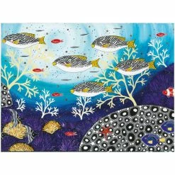 New ⭐ Maxwell and Williams Melanie Hava Jugaig-Bana-Wabu Tea Towel 50X70cm Goldman Sweetlips 🤩