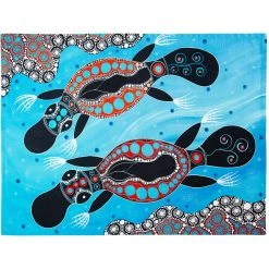 Wholesale 🛒 Maxwell and Williams Melanie Hava Journeys Tea Towel 50x70cm Platypuses ⌛