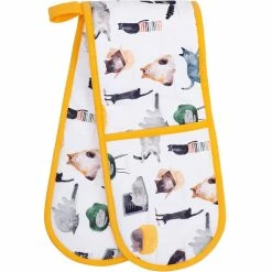 Deals 🔔 Maxwell and Williams Marc Martin Feline Friends Double Oven Glove ✨