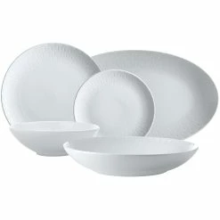 Hot Sale ⭐ Maxwell and Williams Dalston Dinner Set 12pc with Serving Set 2pc Gift Boxed 🎉