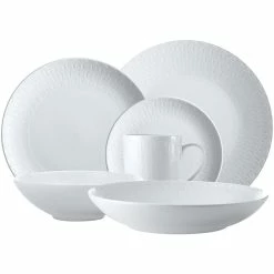 Promo ✔️ Maxwell and Williams Dalston Dinner Set 16pc with Serving Set 2pc Gift Boxed 🧨