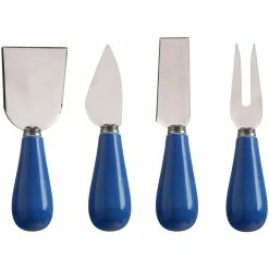 Best reviews of ⭐ Maxwell and Williams Mezze Cheese Knife 4 Piece Set - Blue ⌛