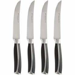Wholesale 🌟 Maxwell and Williams Stanton Steak Knife Set 4 Piece Black Gift Boxed 🔔