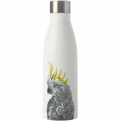 New 🔔 Maxwell and Williams Marini Ferlazzo Double Wall Insulated Bottle 500ml Cockatoo 🤩