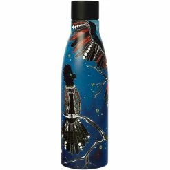 Cheapest ❤️ Maxwell and Williams Melanie Hava Jugaig-Bana-Wabu Double Wall Insulated Bottle 500ml Black 🛒