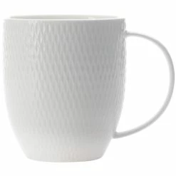Deals ⭐ Maxwell and Williams White Basics Diamonds Coupe Mug 370ml ❤️