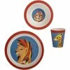 Promo 😉 Maxwell and Williams Pete Cromer Wildlife Childrens 3pc Dinner Set - Lion 😉