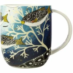 Buy 🔔 Maxwell and Williams Melanie Hava Jugaig-Bana-Wabu Mug 440ml Goldman Sweetlips Gift Boxed ❤️