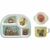 Flash Sale 🧨 Maxwell and Williams Marini Ferlazzo Wild Planet Childrens Bamboo 3 Piece Dinner Set 🤩