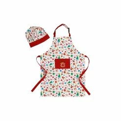 Promo 😉 Maxwell and Williams Kasey Rainbow Sparkly Season Childrens Apron & Chef Hat Set 🔔