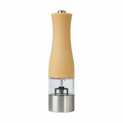 Deals ✔️ Maxwell and Williams Cosmopolitan Electric Salt/Pepper Mill 21cm Ochre Gift Boxed 🎁