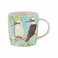 Outlet 🎉 Maxwell and Williams Katherine Castle Bird Talk Mug 370ml Kookaburras Gift Boxed ⭐
