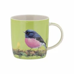 Deals 🌟 Maxwell and Williams Katherine Castle Bird Talk Mug 370ml Pink Robins Gift Boxed 😀