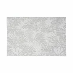 Discount 👍 Maxwell and Williams Table Accents Placemat 45x30cm Frond Silver White 😍