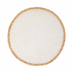 Cheap 🎉 Maxwell and Williams Table Accents Placemat 38cm Round White Natural 🤩