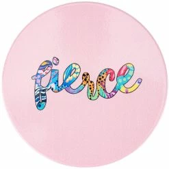 Discount 🎁 Maxwell and Williams Kasey Rainbow Be Fierce Ceramic Coaster 10cm Fierce 🛒