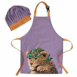 Best deal 🔥 Maxwell and Williams Marini Ferlazzo Wild Planet Kids Apron & Hat Set Lion 💯